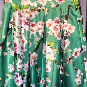 Choies floral skirt